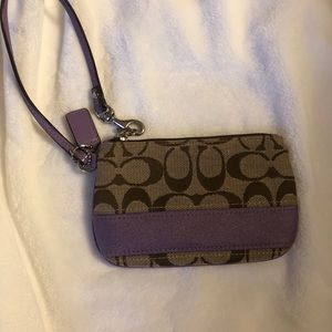 Coach wristlet